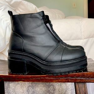 ASOS PLATFORM BOOTIES